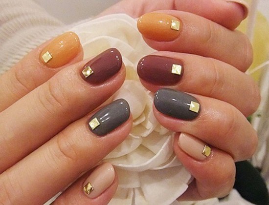 diseños studs uñas manicure