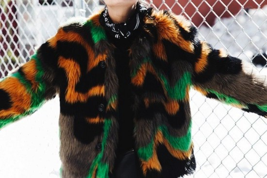 abrigos estampados moda invierno