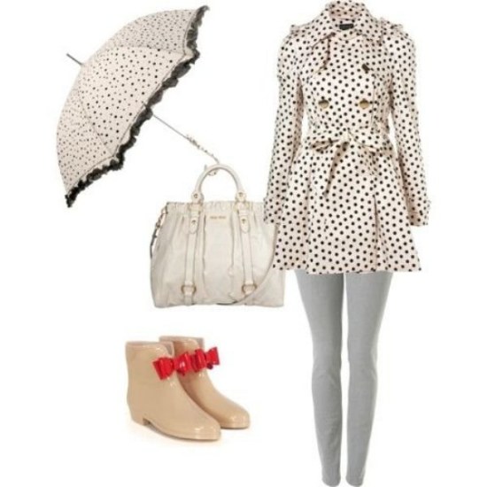 botas lluvia outfits