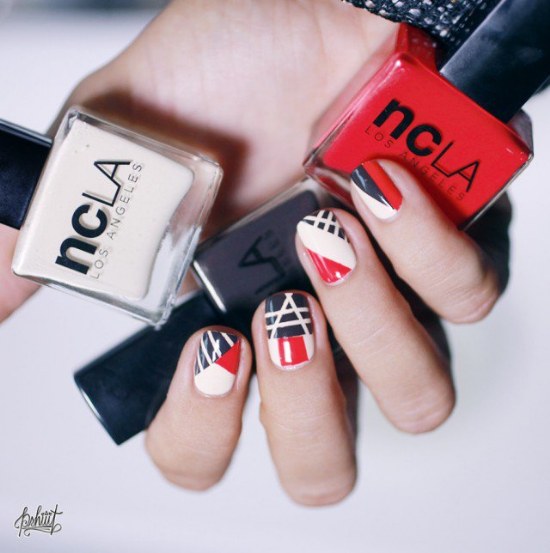 diseño geometrico uñas