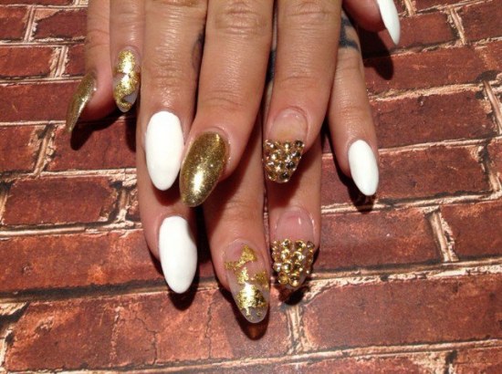 diseño de uñas novias boda