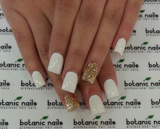 diseño de uñas novias boda