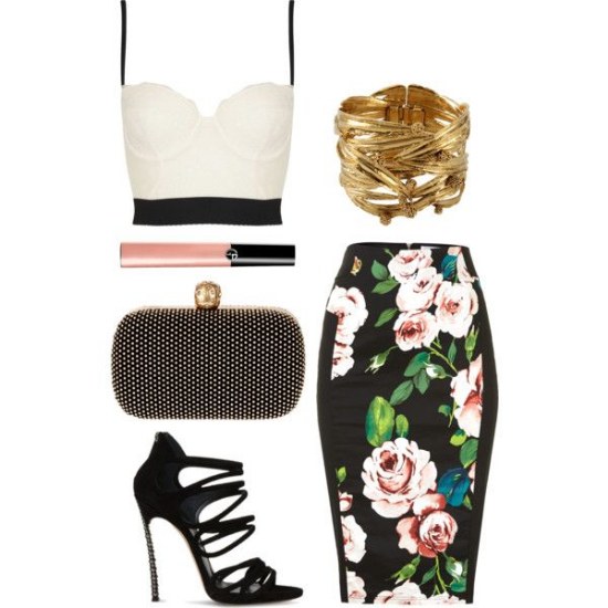 outfits faldas polyvore