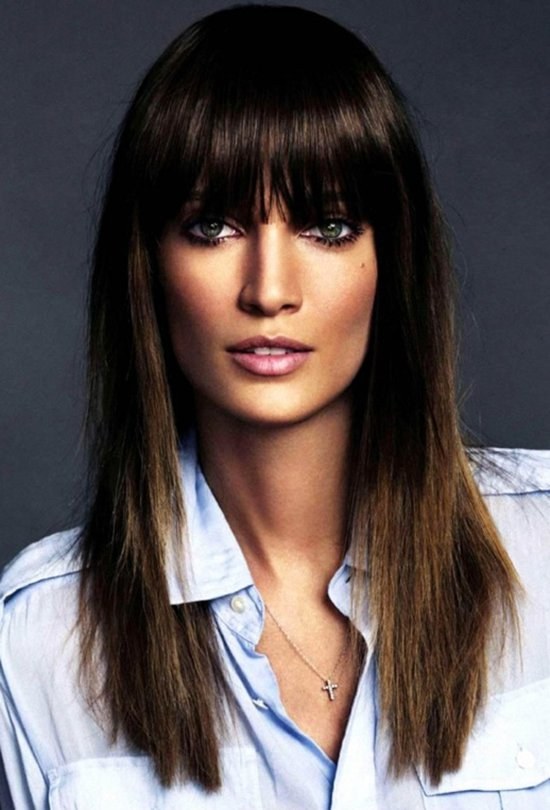 corte peinado flequillos cabello