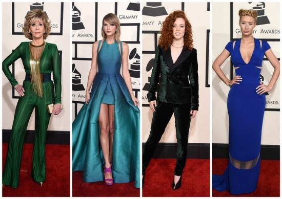 vestidos grammy 2015