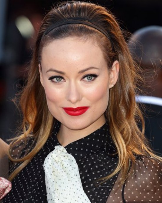 labios rojos moda maquillaje