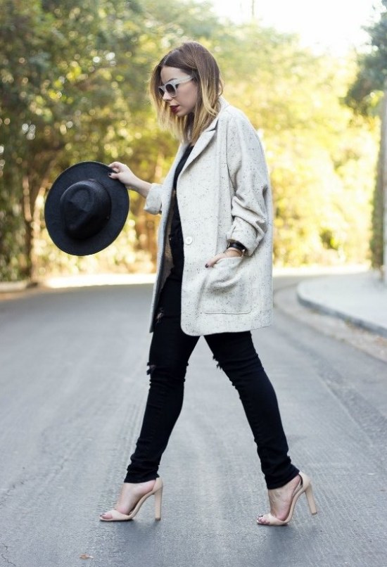 looks casuales elegantes invierno