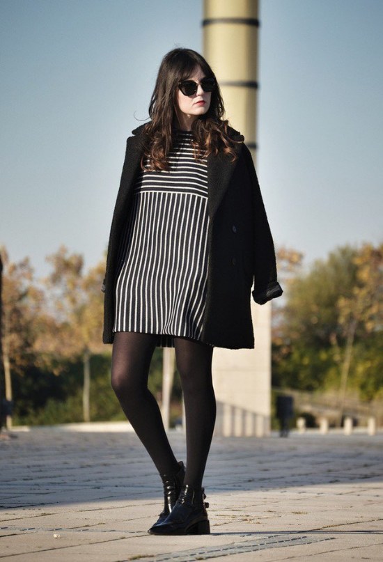 outfits con blazer negro