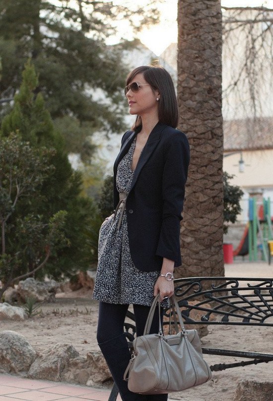 outfits oficina invierno