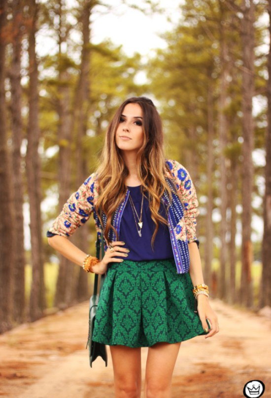 outfits primavera faldas vestidos
