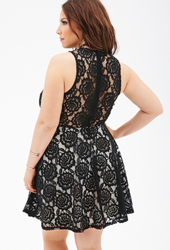 vestidos para gorditas san valentin