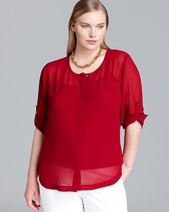 blusas transparentes gorditas