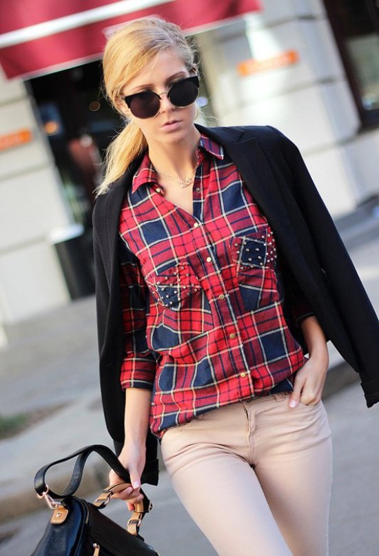 camisas cuadros tartan outfits