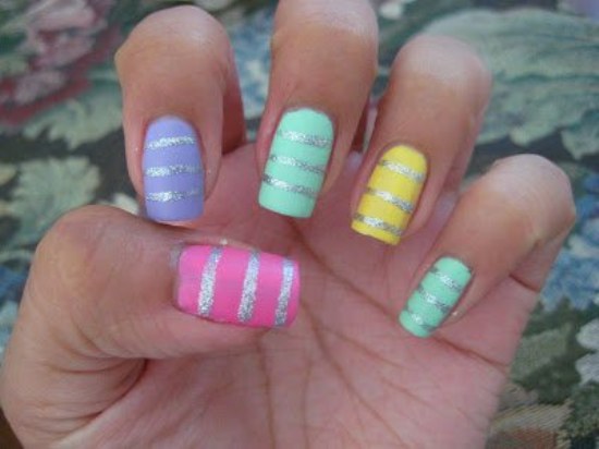 diseños uñas pascuas conejos