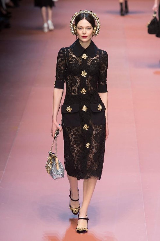 dolce gabbana otoño invierno