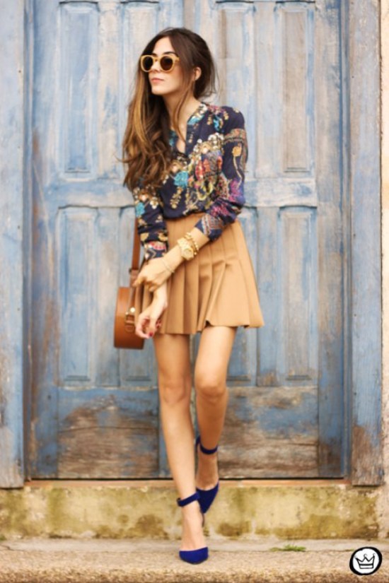 faldas outfits moda primavera