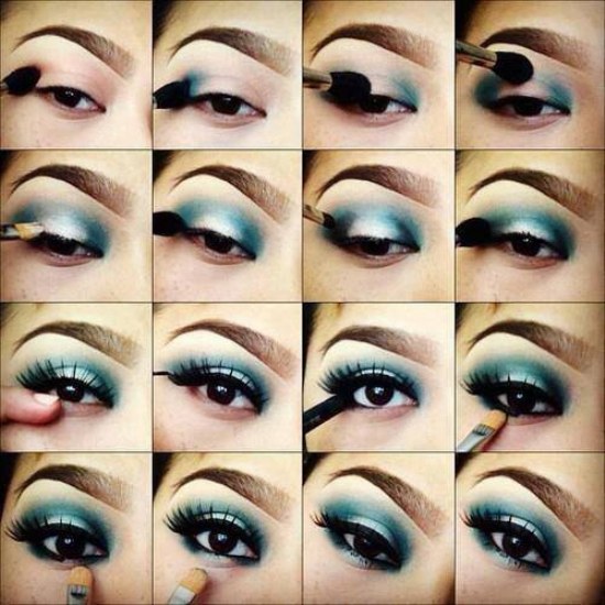 maquillaje sombras ojos tutorial