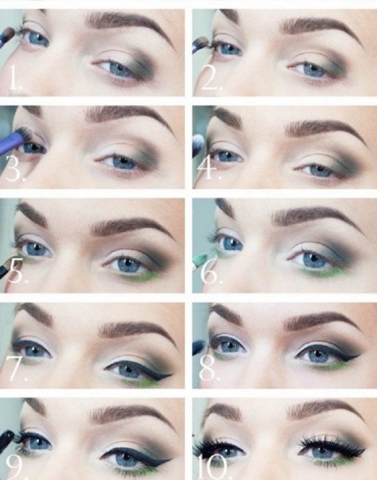 maquillaje sombras ojos tutorial