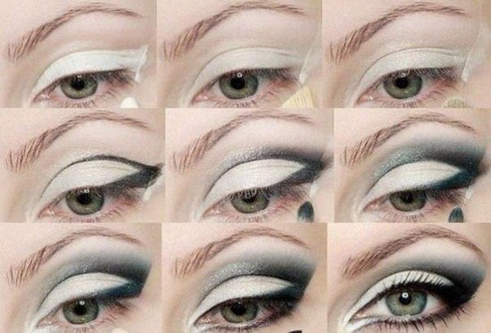 maquillaje sombras ojos verdes