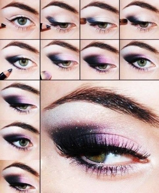 maquillaje sombras ojos verdes