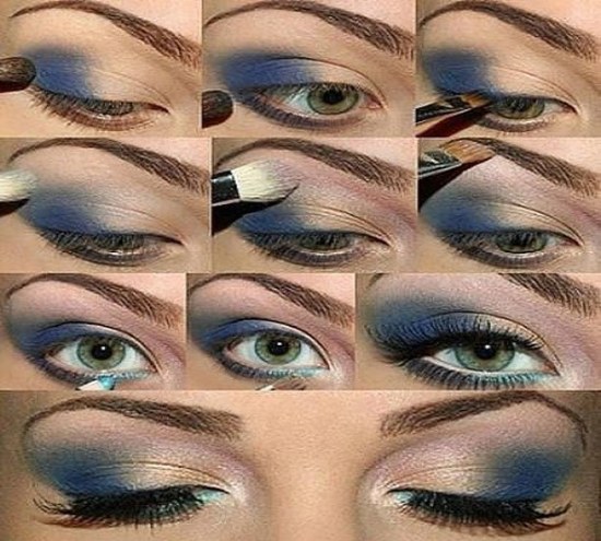 maquillaje sombras ojos verdes