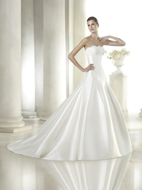 colección de bellos vestidos para novias de st. patrick 2015