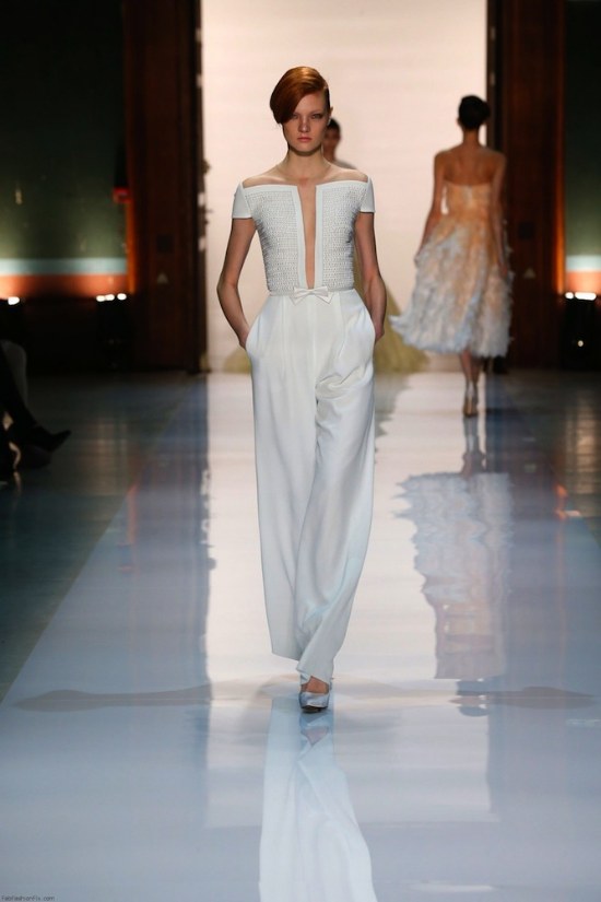 trajes novias pantalon conjunto