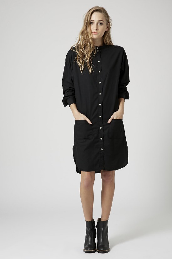 vestido denim jean moda primavera