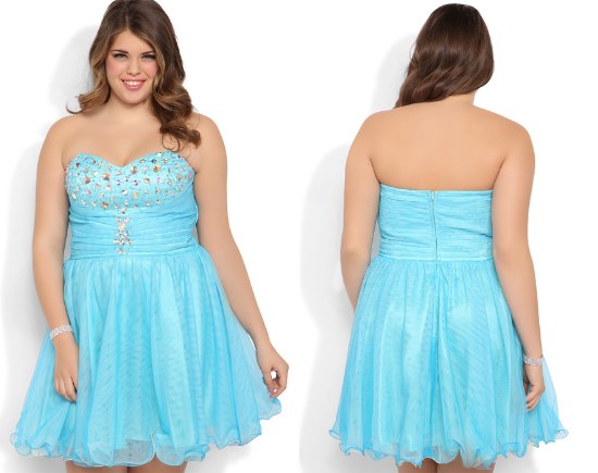 vestidos cortos gorditas fiestas