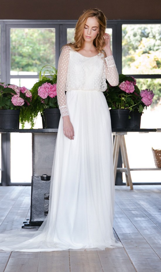 vestidos novias primavera moda