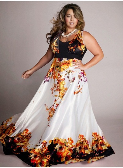 Vestidos Casuales Y De Fiesta Para Gorditas 2015 AquiModa vestidos-casuales-y-de-fiesta-para-gorditas-2015-aquimoda