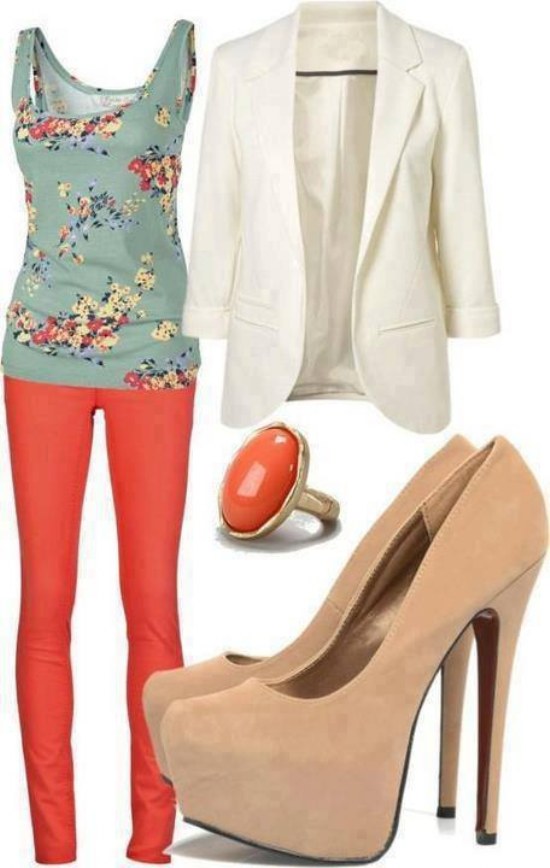 outfits combinaciones moda primavera