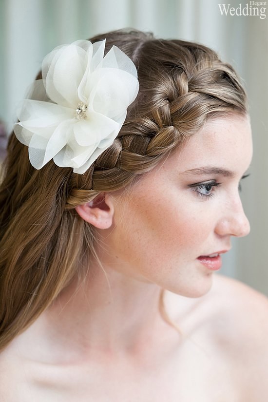peinados accesorios cabello novias primavera