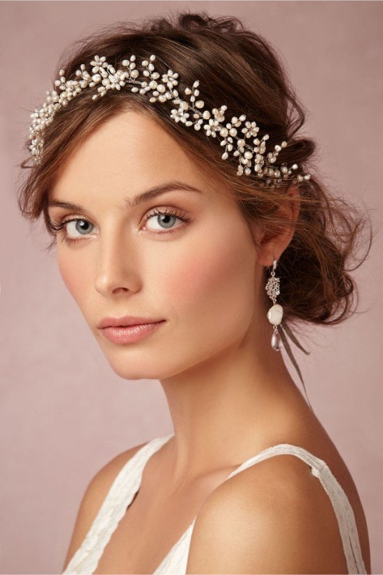 peinados accesorios cabello novias primavera
