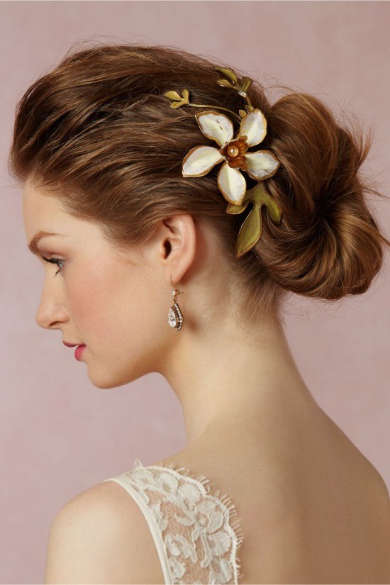 peinados accesorios cabello novias primavera