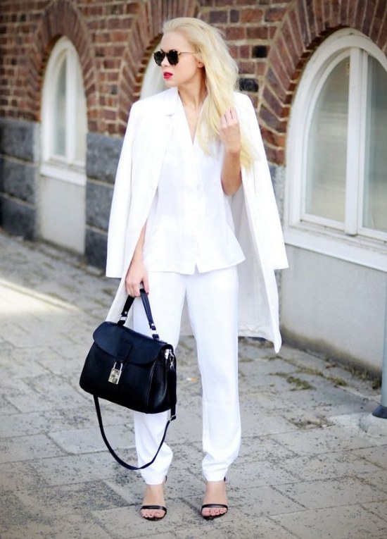 ropa color blanca moda outfits