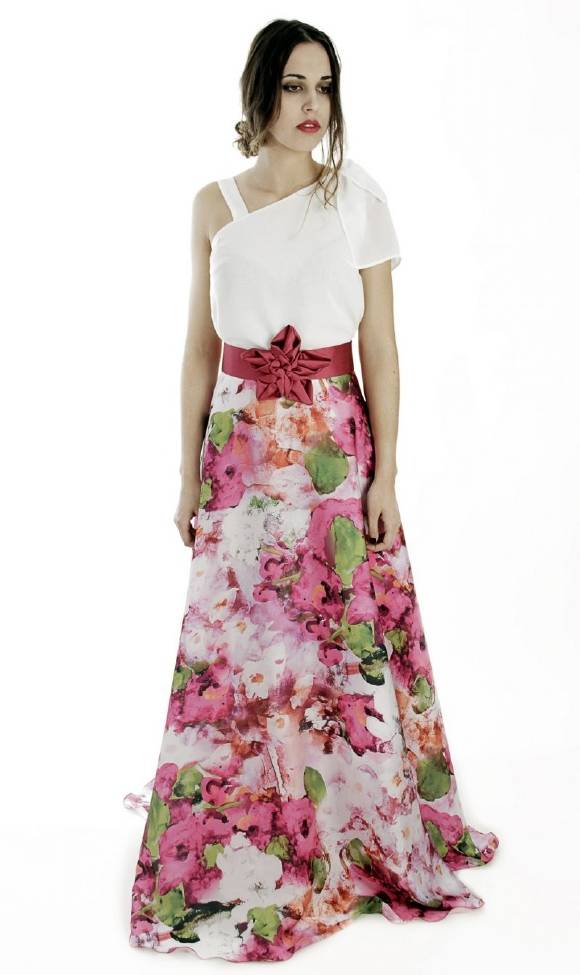 Faldas con estampados florales