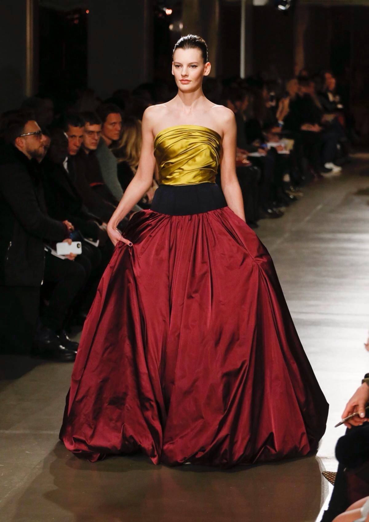 Vestidos Oscar de la Renta de invierno