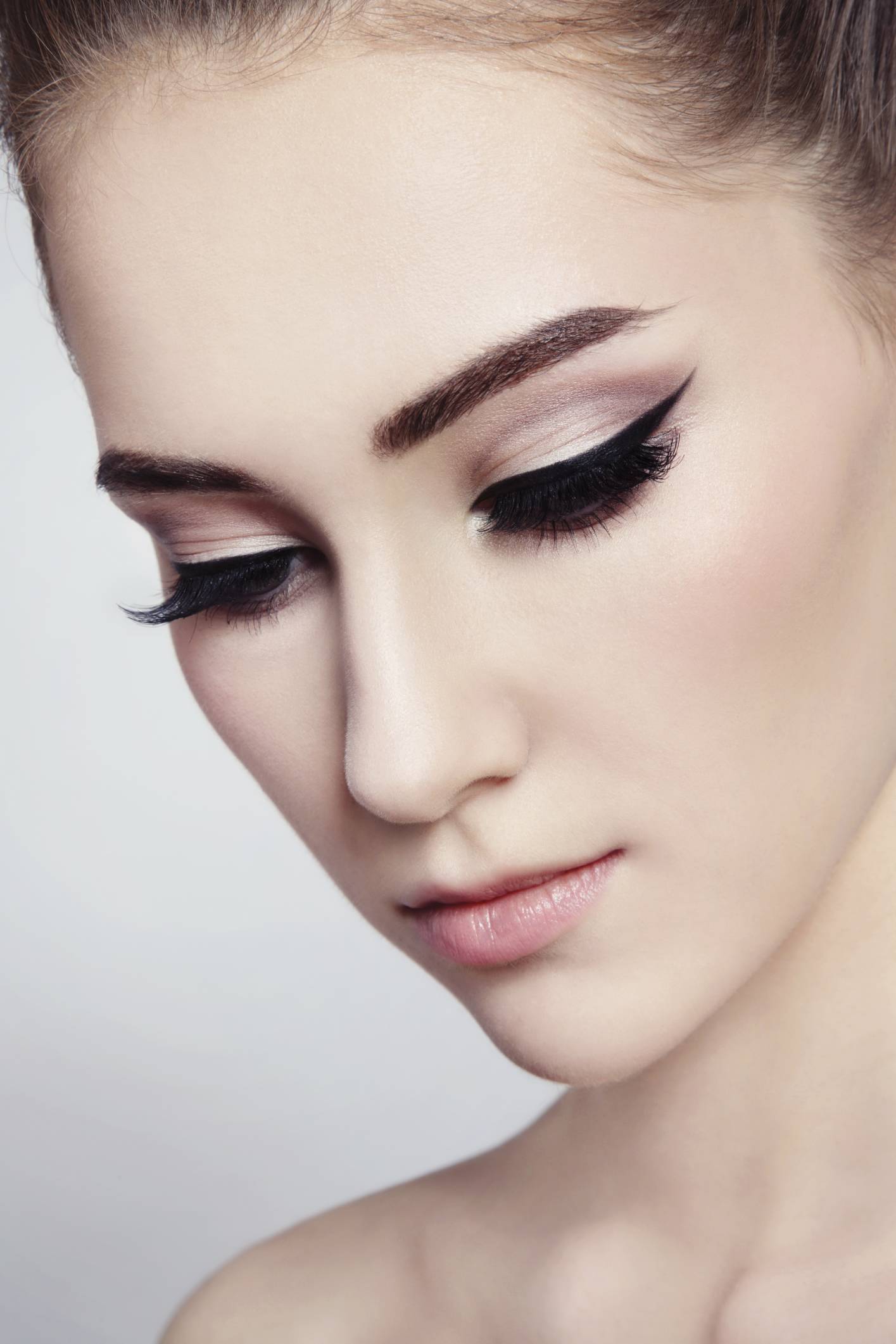 maquillaje estilo cat eye