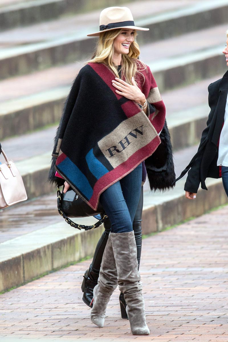 ponchos y capas para mujeres invierno 2015