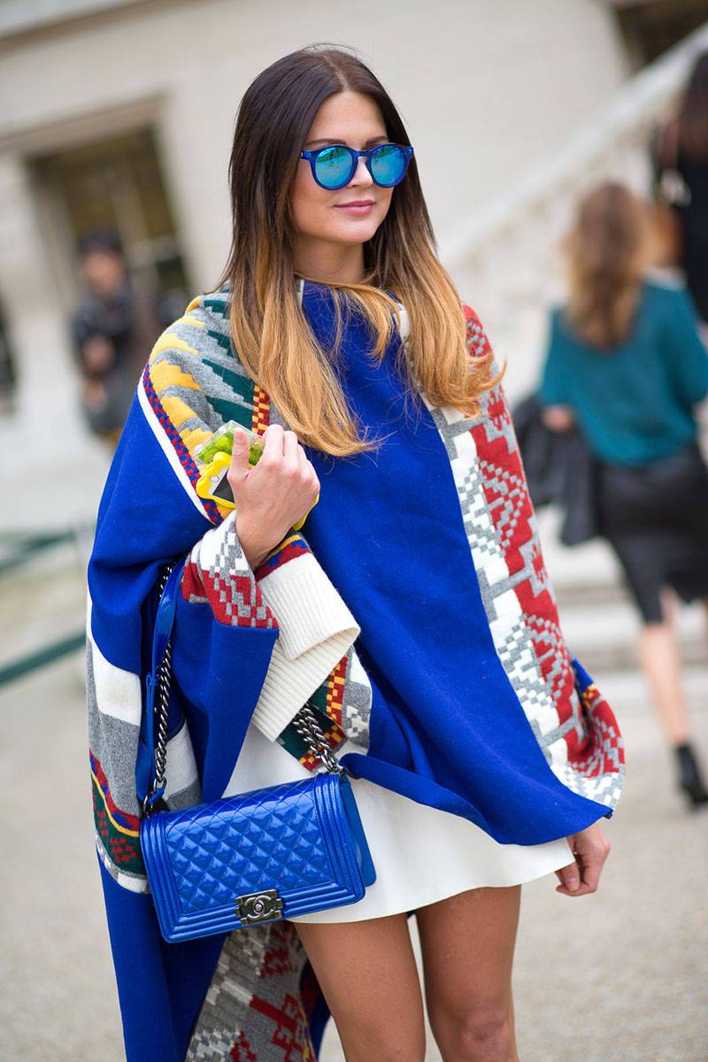 ponchos y capas para mujeres invierno 2015