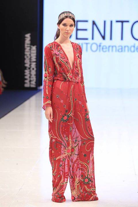 Vestidos de fiesta moda folk 2015