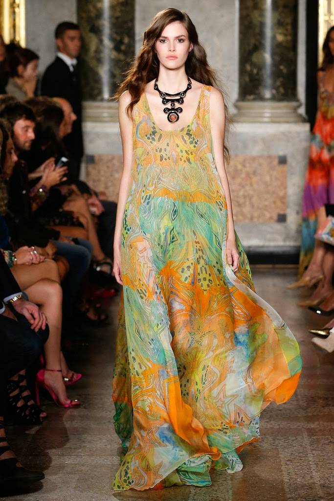 vestidos estampados estilo bohemio 2015