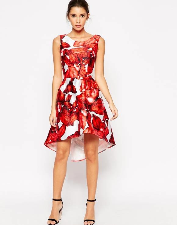 vestidos asimetricos