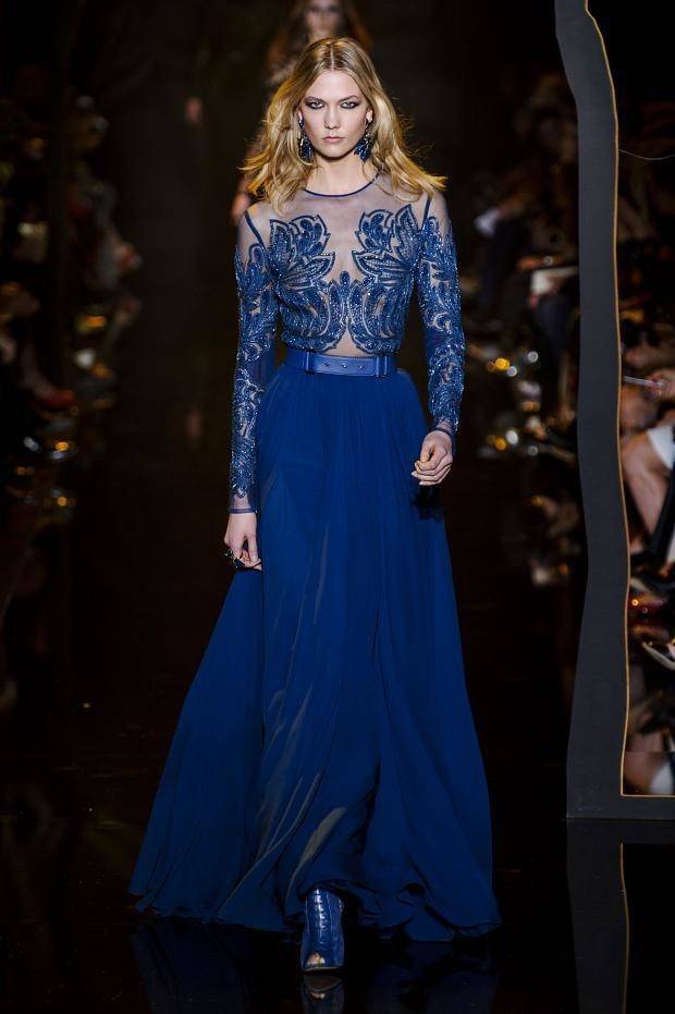 vestidos de fiesta con transparencias otoño invierno 2015