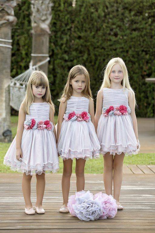 vestidos de fiesta para niñas primavera verano