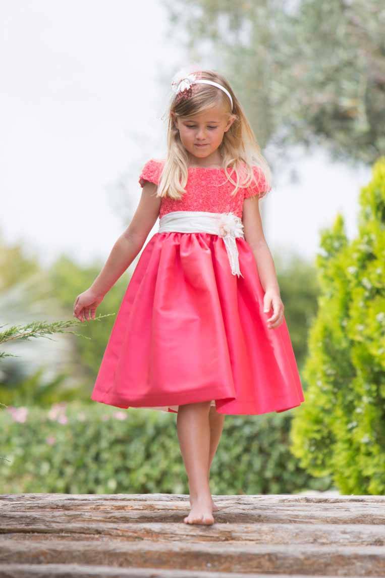 vestidos de fiesta para niñas primavera verano