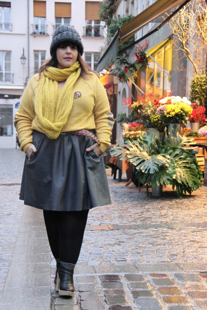 atuendos bufandas otoño