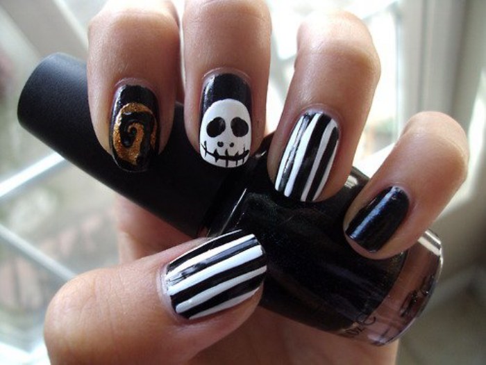 uñas halloween