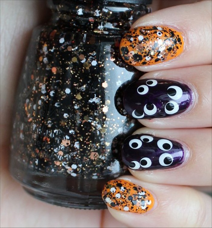 uñas halloween